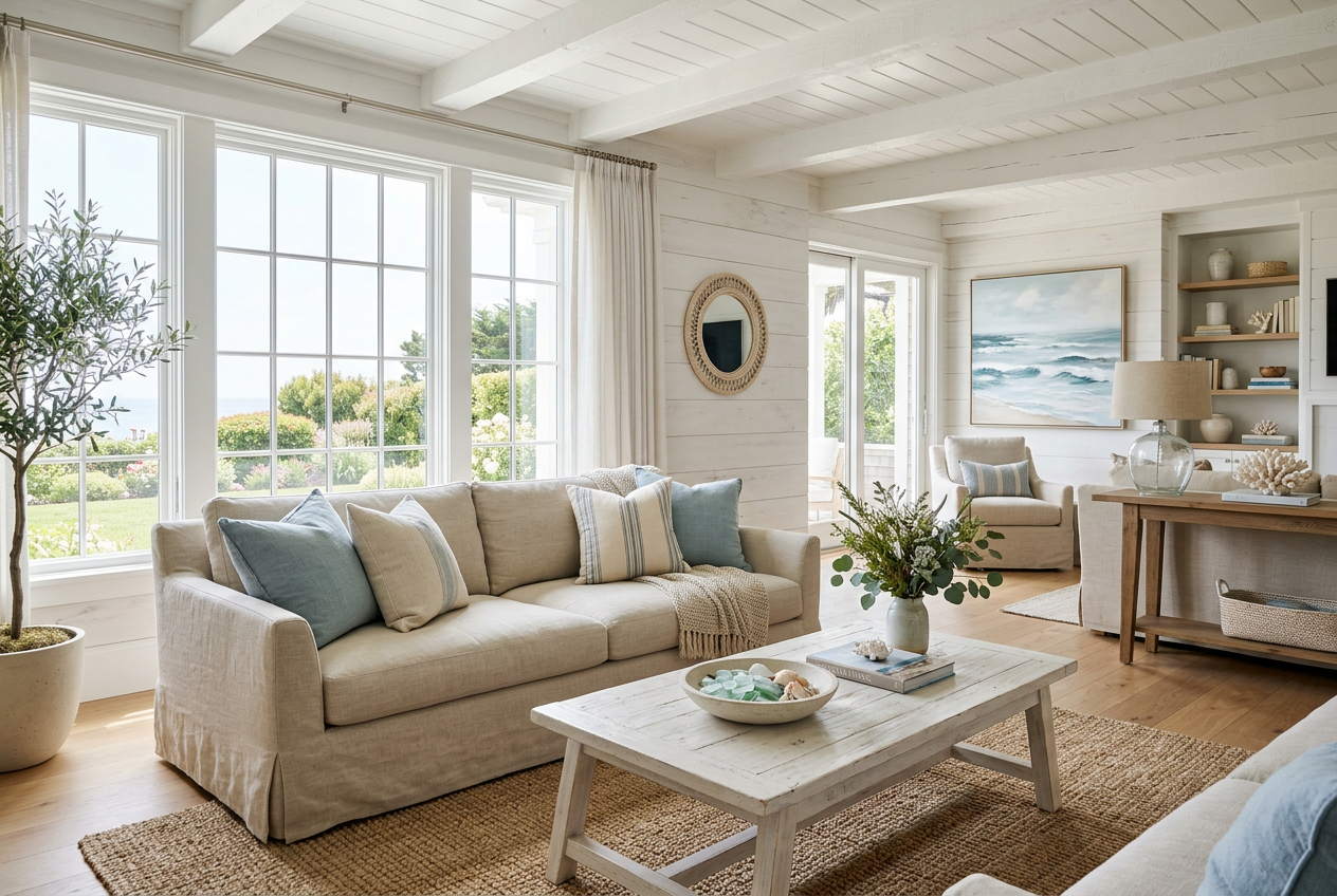Hamptons Style Furniture: How to Buy Coastal Pre-Loved