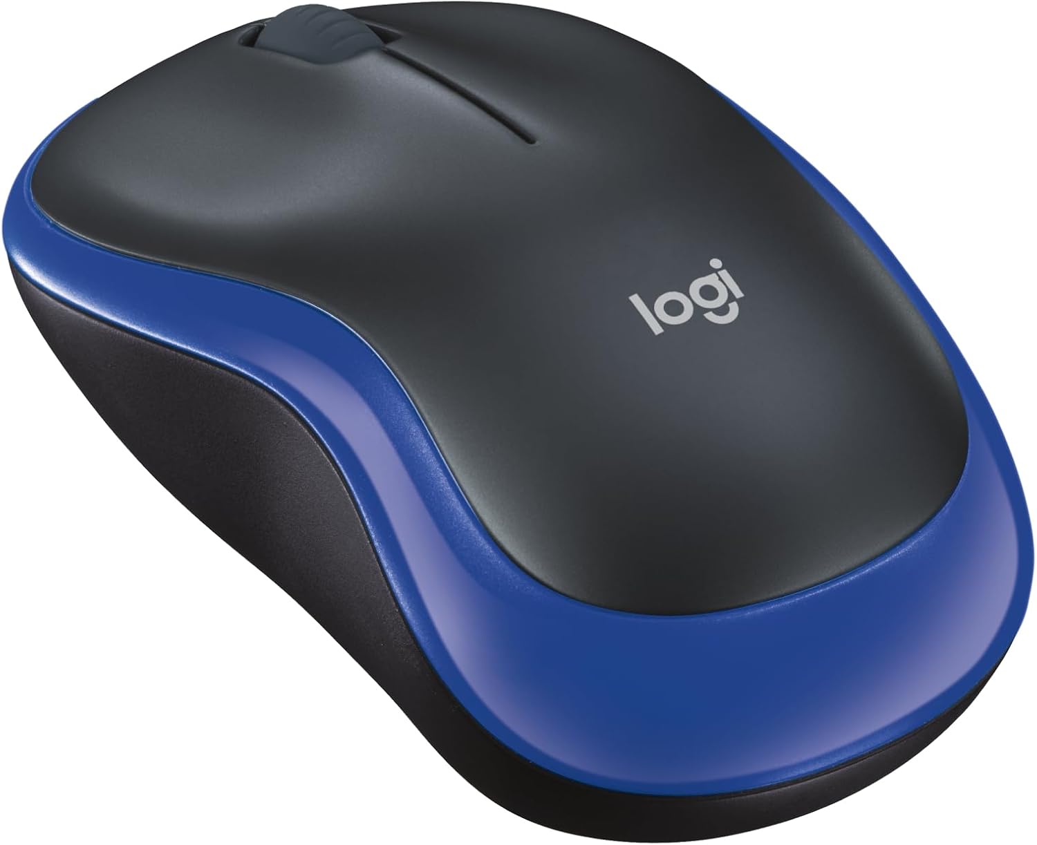 Logitech M185 Wireless Mouse for Windows and Mac, 2.4 GHz with USB Mini Receiver, 12-Month Battery Life, 1000 DPI Optical Tracking, Ambidextrous - Grey for sale on BNS
