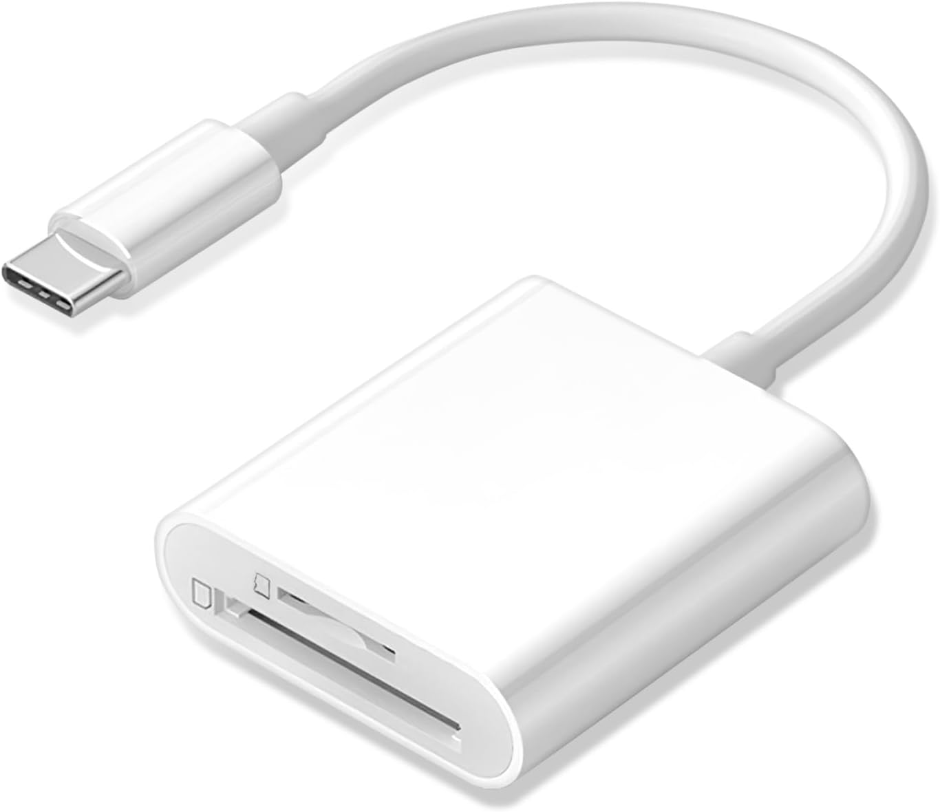 Card Reader, 2-in-1 USB-C Card Reader, SD/Micro SD Card Adapter for MacBook, iPad, Laptop, PC, Camera and More Type-C Devices for sale on BNS