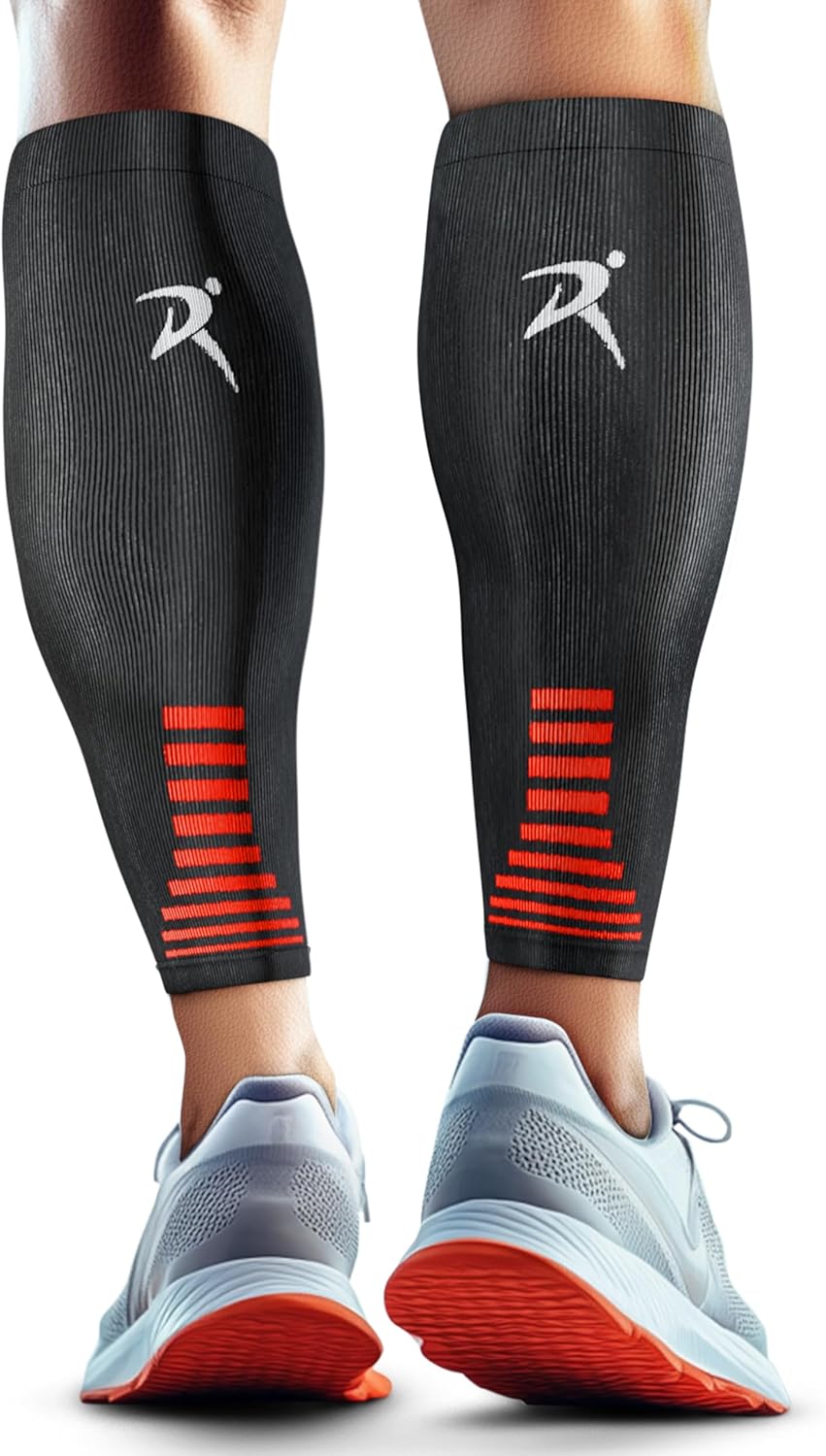Rymora Calf Compression Sleeves for Men & Women - Shin Splint Support for sale on BNS