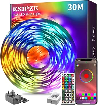 Color Changing LED Strip Lights with Remote Control, 10m for sale on BNS