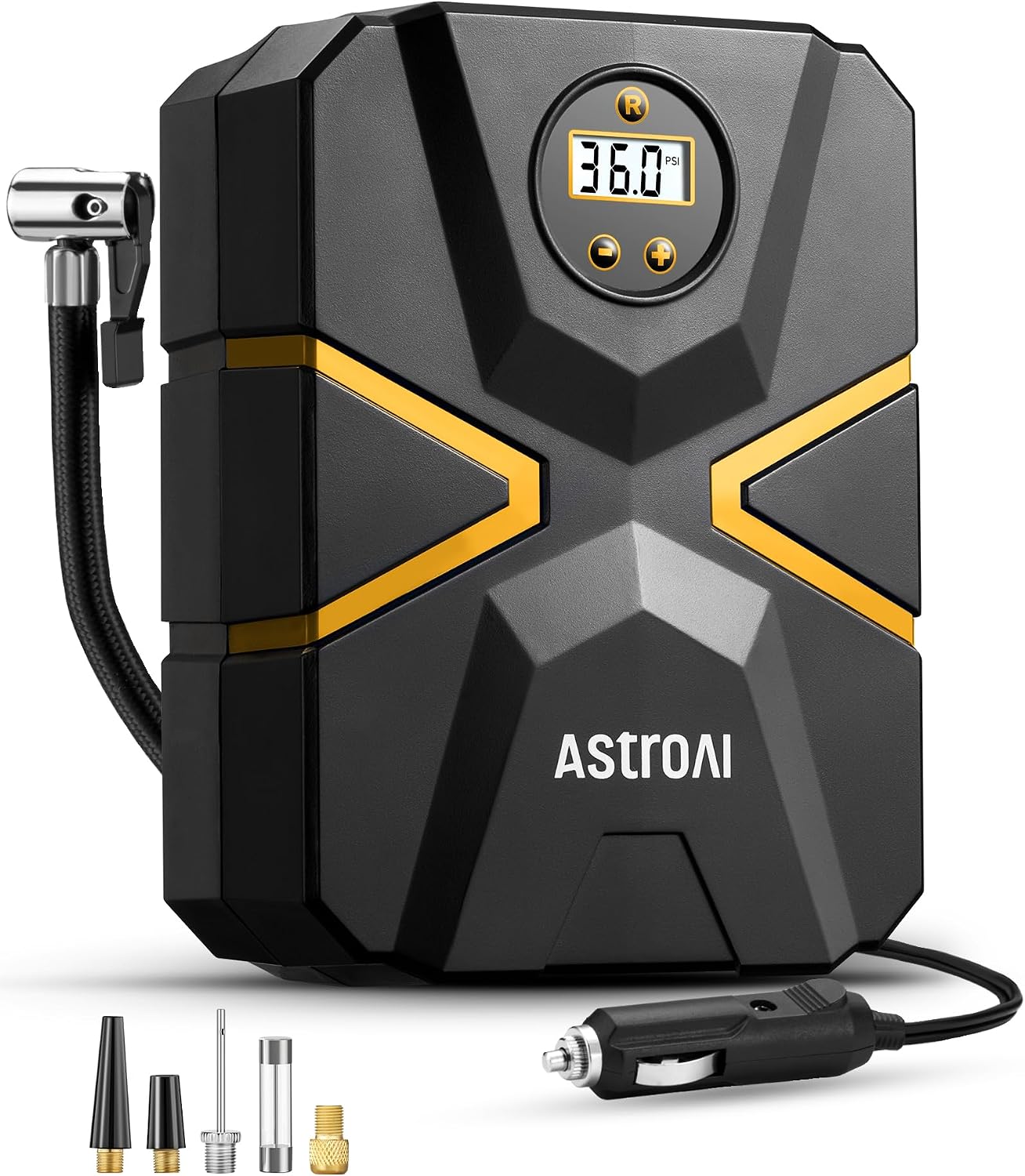 AstroAI Digital Tyre Inflator Portable 12V Air Compressor for Car Tyres for sale on BNS