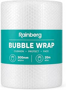 Rainberg 300mm x 20m Heavy Duty Bubble Wrap Roll, Air Bubble Premium Quality Protection for sale on BNS