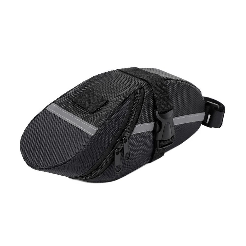 1/2pcs Bike Seat Waterproof Bags Bicycle Storage Saddle Bag Cycling Rear Pouch for sale on BNS